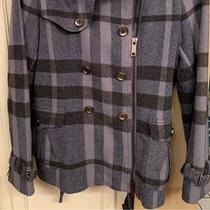 Gorgeous wool Burberry trench coat. This coat is stunning!!